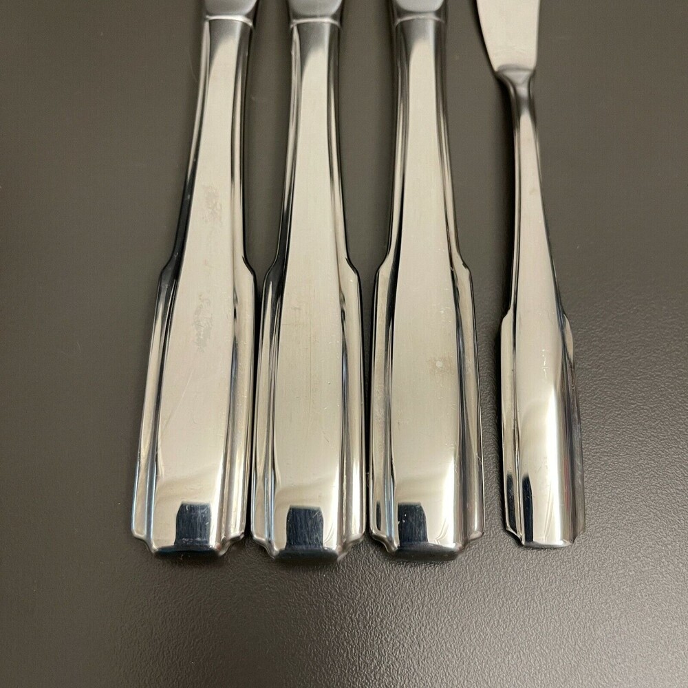 Oneida Fremont USA Stainless Steel Knives Butter Knife Lot of 4 - Picture 2 of 7